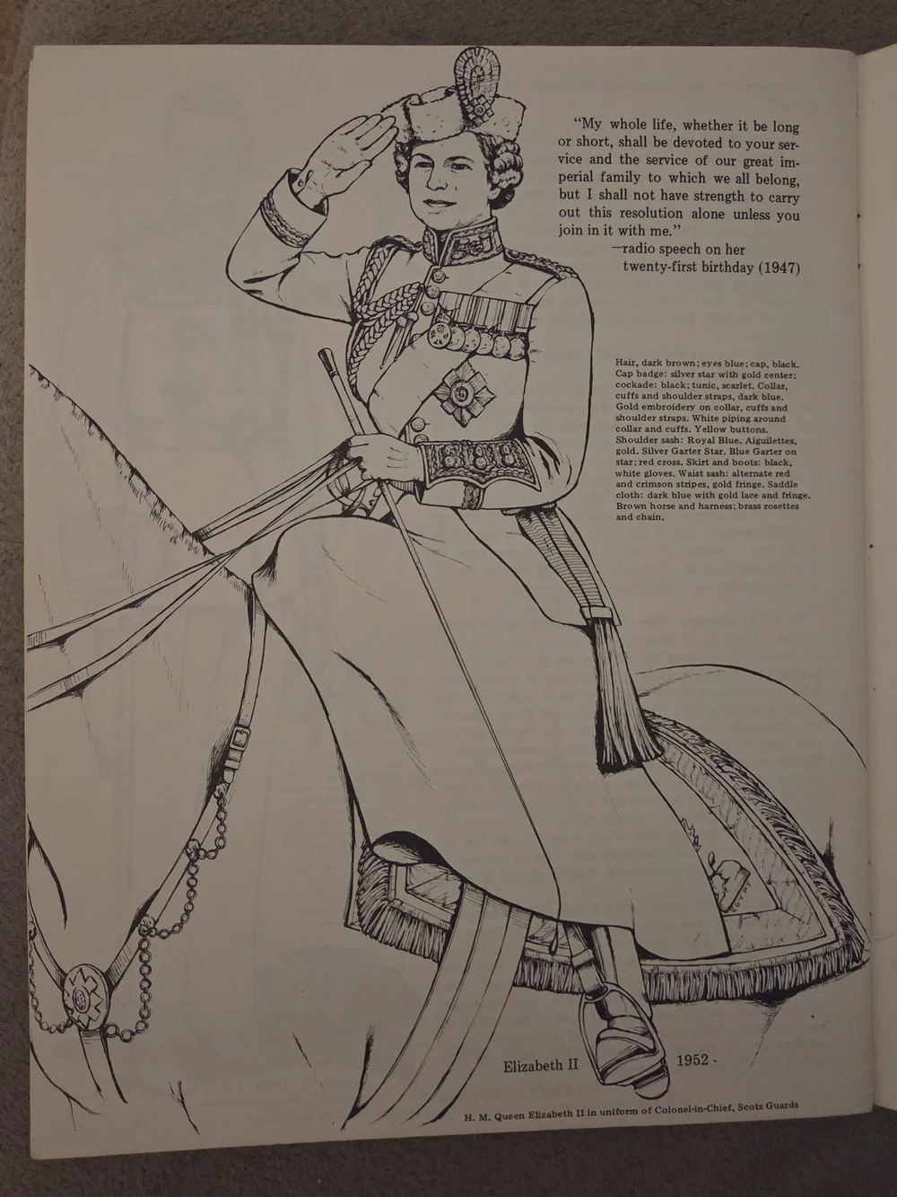 Kings & Queens of England Coloring Book